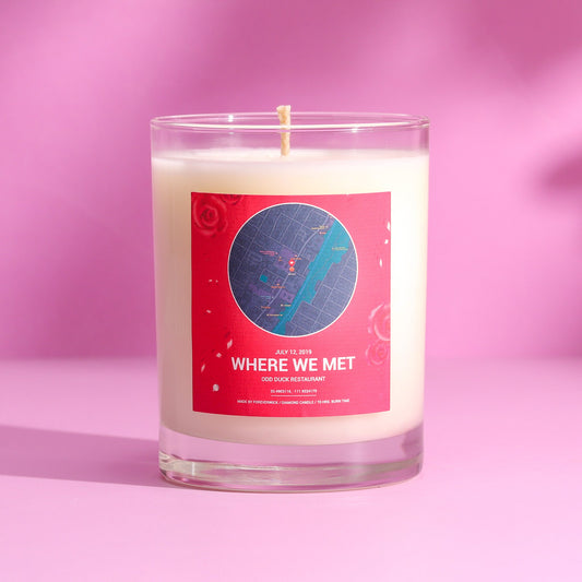Our First Date - Candle